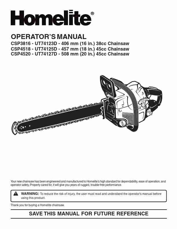 Homelite Chainsaw CSP3816 - UT74123D-page_pdf